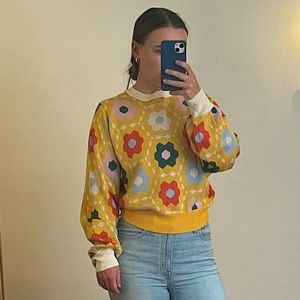 Floral Sweater